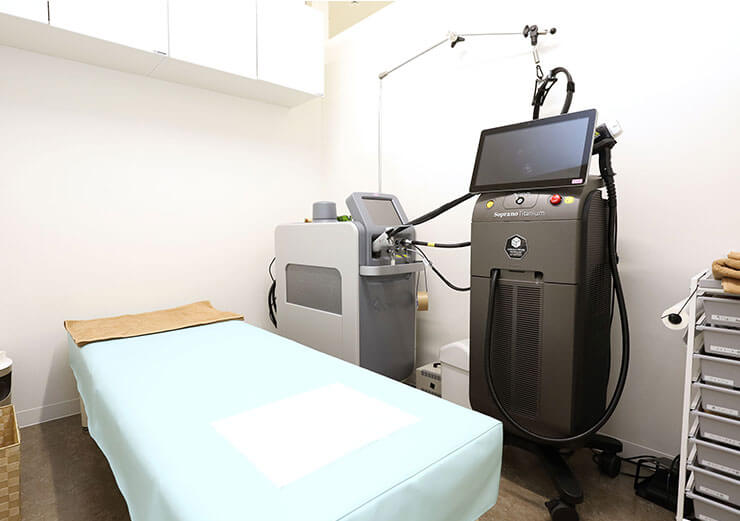 ビューティースキンクリニック新宿院 院内写真