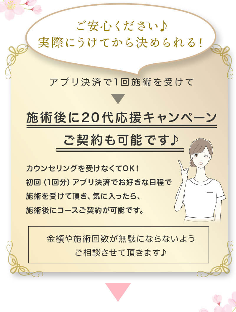 29歳以下キャンペーン