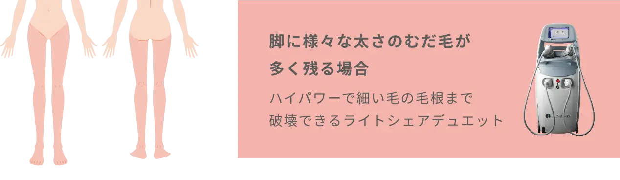 BEAUTY SKIN CLINIC（ビューティースキンクリニック） 脚医療脱毛セット