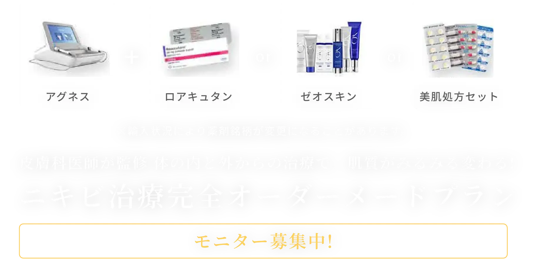 BEAUTY SKIN CLINIC（ビューティースキンクリニック） ニキビ治療完全オーダーメードプラン