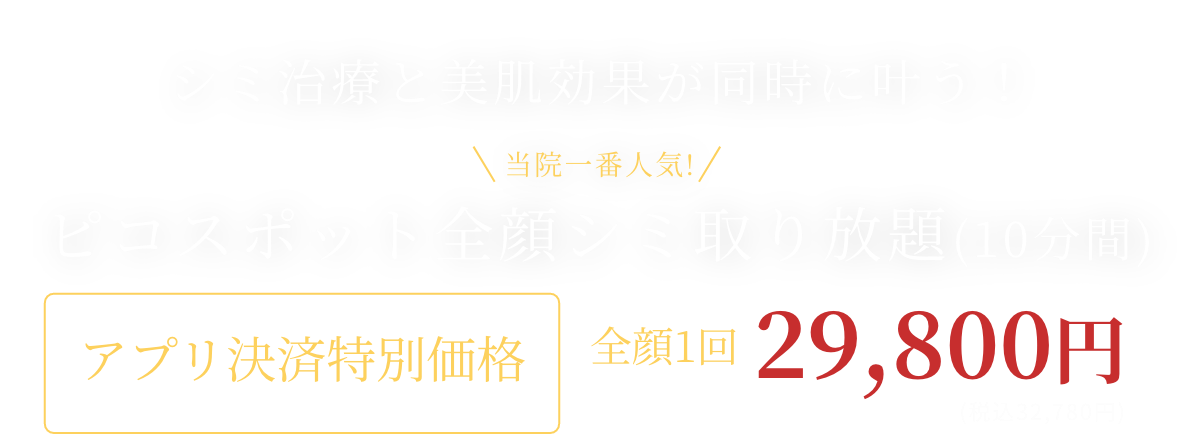 BEAUTY SKIN CLINIC（ビューティースキンクリニック）最新機種 ピコシュアプロ