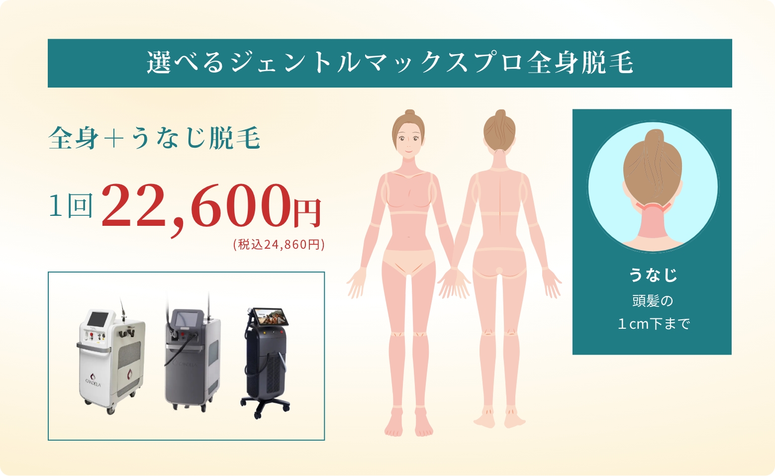 BEAUTY SKIN CLINIC（ビューティースキンクリニック） 医療脱毛料金表