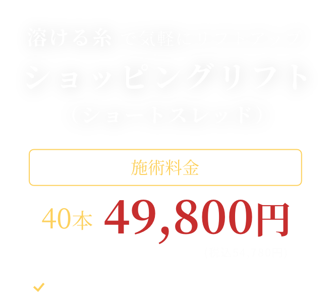 BEAUTY SKIN CLINIC（ビューティースキンクリニック） 糸リフト