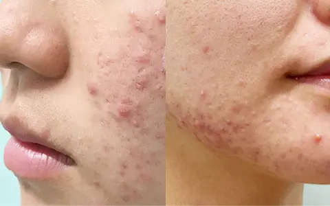 白・褐色・赤・紫‥ 様々なニキビの種類を、進行レベルによって解説します